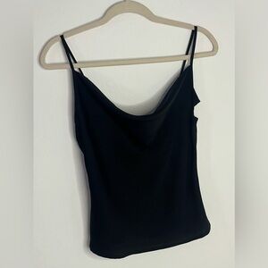 SHEIN Satin Black Camisole Top
